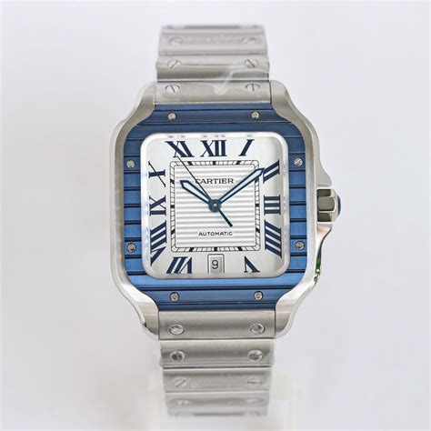 cartier santos men replica noob|cartier santos 3k factory.